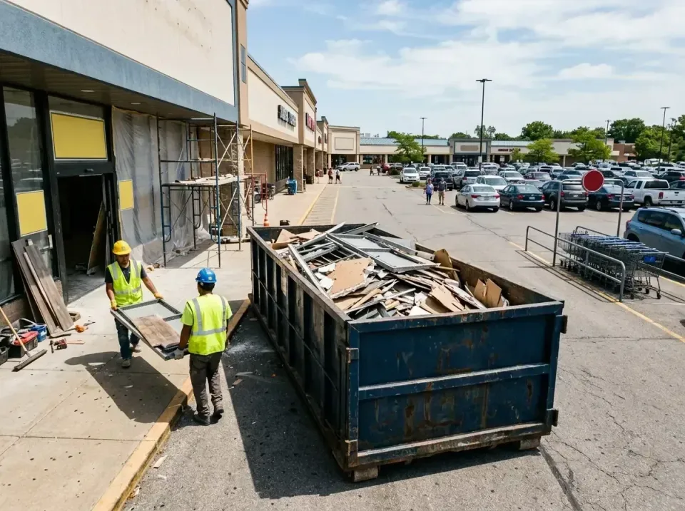 retail-store-renovation-debris-003 — frequently asked questions, Roll-off Dumpster Rentals in Todd Creek, CO